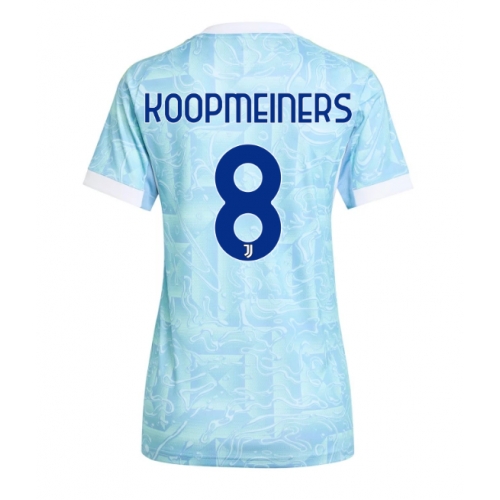Billige Fotballdrakt Juventus Teun Koopmeiners #8 Replika Bortedrakt Dame 2025-26 Kortermet Billige Fotballdrakt Juventus Teun Koopmeiners #8 Replika Bortedrakt Dame 2025-26 Kortermet